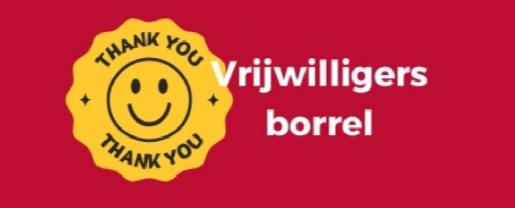 Vrijwilligers borrel