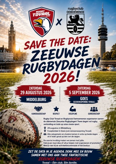 informatie afbeelding zeeuwse rugbydagen 2026 